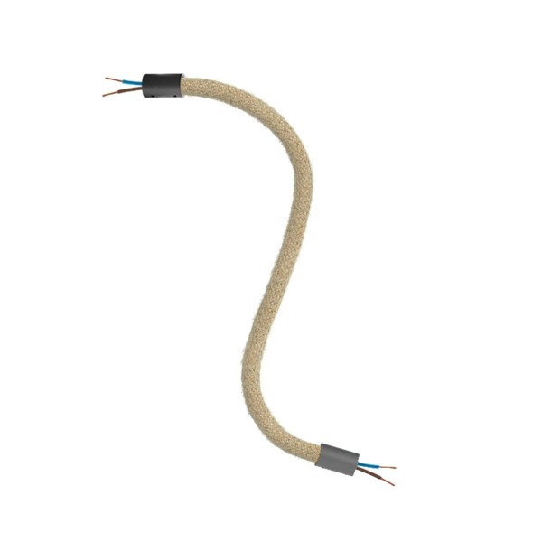 Kit Creative Flex flexible extension tube with RN06 Neutral jute covering and metal terminals
