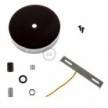 Classic 1-hole Round Metal Ceiling Canopy Kit