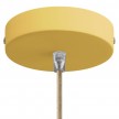 Classic 1-hole Round Metal Ceiling Canopy Kit