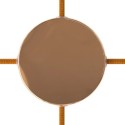 Classic Round Metal Ceiling Canopy Kit - Blank with 4 side holes