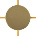 Classic Round Metal Ceiling Canopy Kit - Blank with 4 side holes