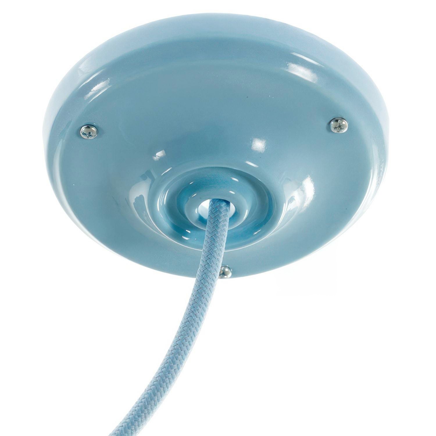 Porcelain ceiling canopy kit - Light blue