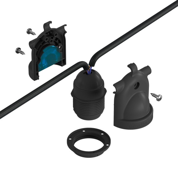 EIVA-2, 2-way socket E26 suitable for wet locations