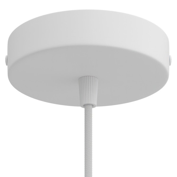 Classic 1-hole Round Metal Ceiling Canopy Kit