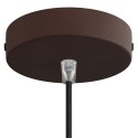 Classic 1-hole Round Metal Ceiling Canopy Kit