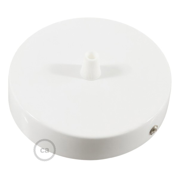 Classic 1-hole Round Metal Ceiling Canopy Kit