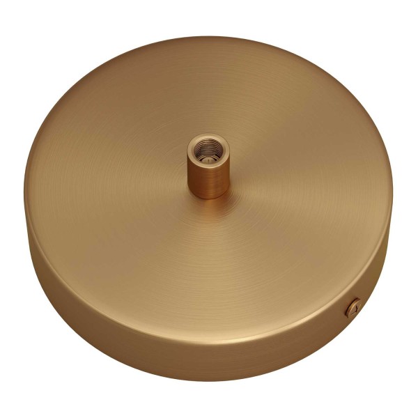 Classic 1-hole Round Metal Ceiling Canopy Kit