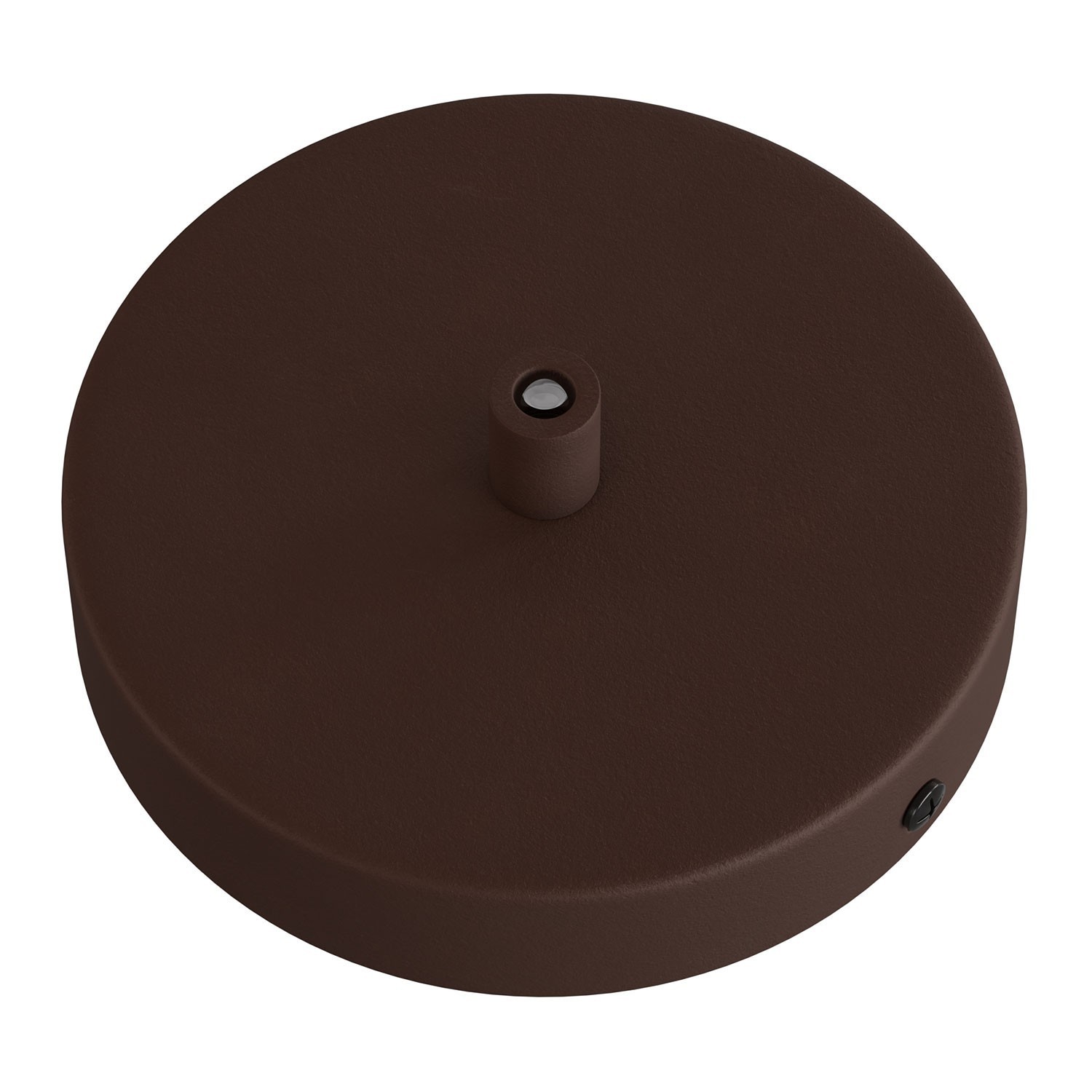 Classic 1-hole Round Metal Ceiling Canopy Kit