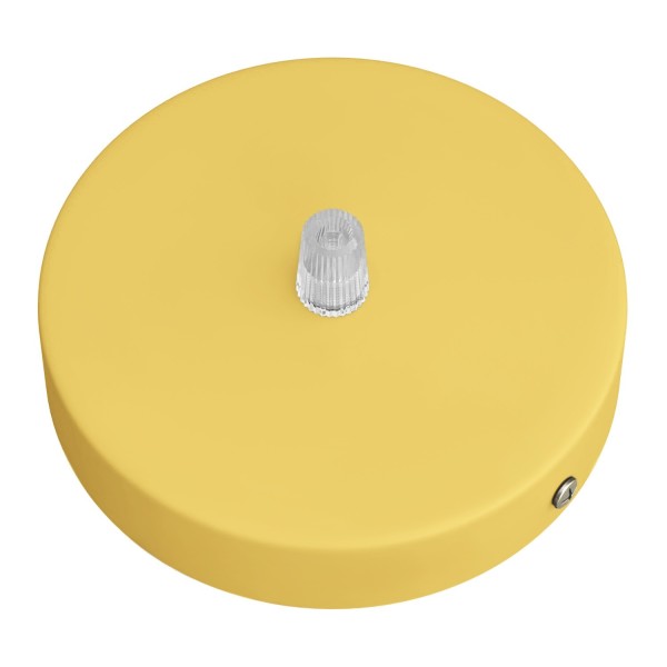 Classic 1-hole Round Metal Ceiling Canopy Kit