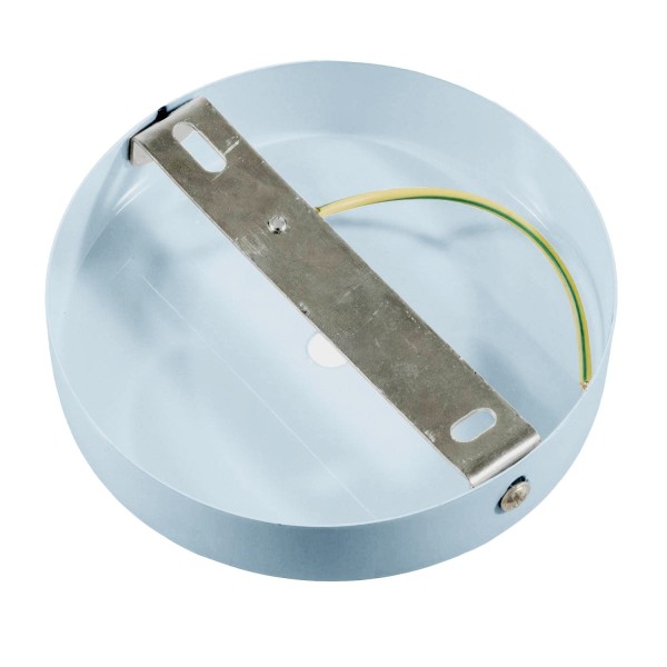 Classic 1-hole Round Metal Ceiling Canopy Kit
