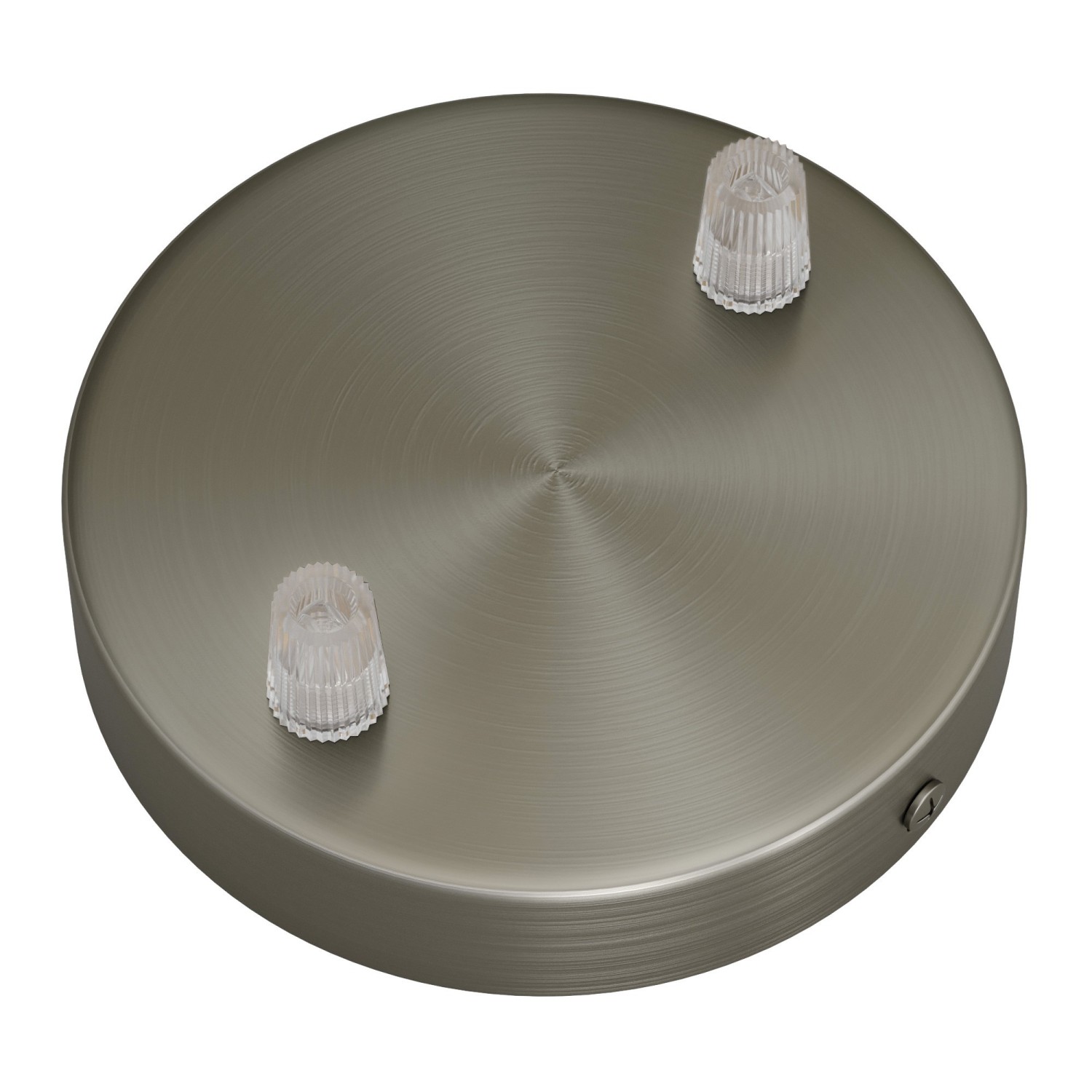 Classic 2-hole Round Metal Ceiling Canopy Kit