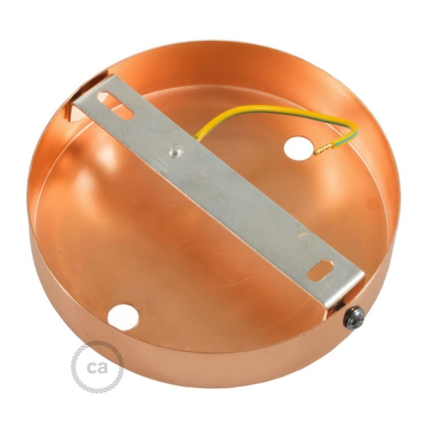 Classic 2-hole Round Metal Ceiling Canopy Kit