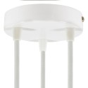 Classic 3-hole Round Metal Ceiling Canopy Kit