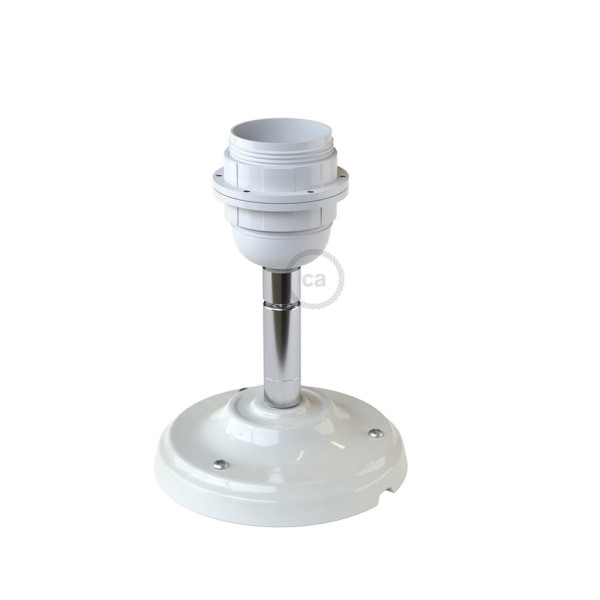 Fermaluce 90° Classic with E26 threaded socket, the adjustable porcelain light source