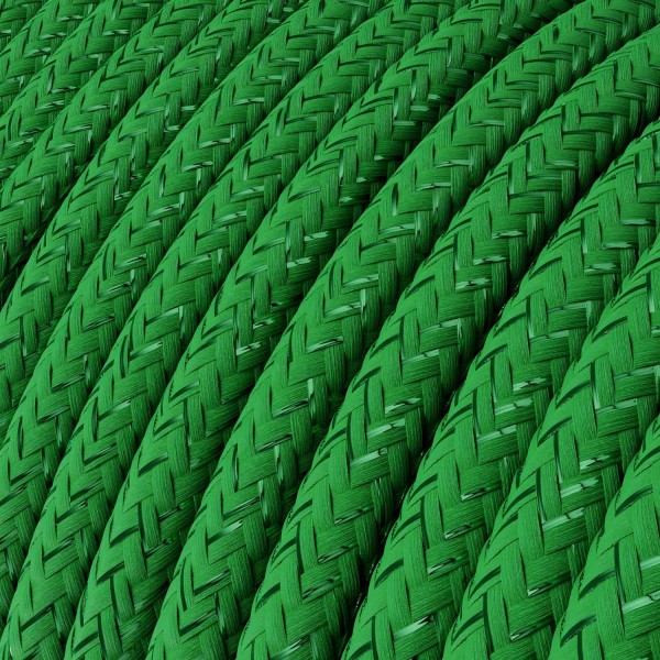 Cloth Covered Wire - Green Glitter RL06 - UL Listed