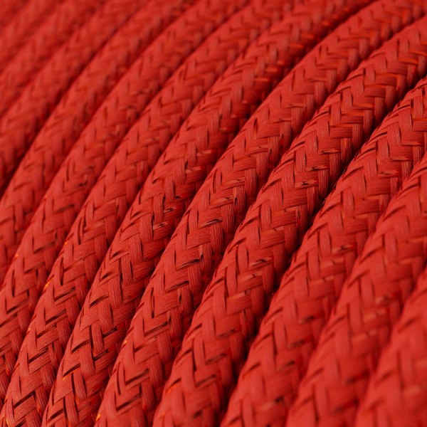 Cloth Covered Wire - Red Glitter RL09 - UL Listed