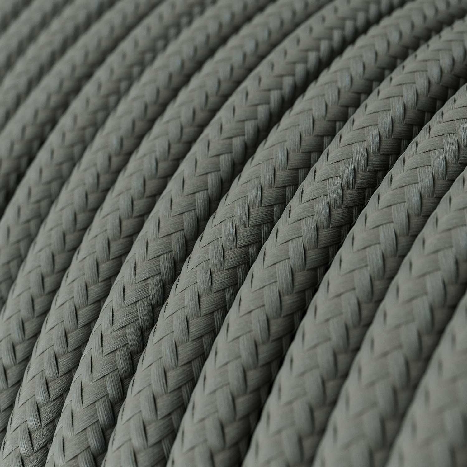 Cloth Covered Wire - Gray Rayon RM03 - UL Listed