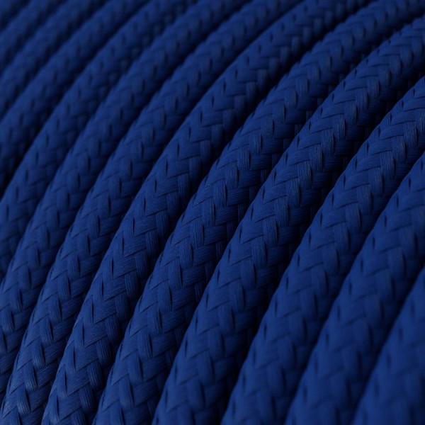 Cloth Covered Wire - Blue Rayon RM12 - UL Listed