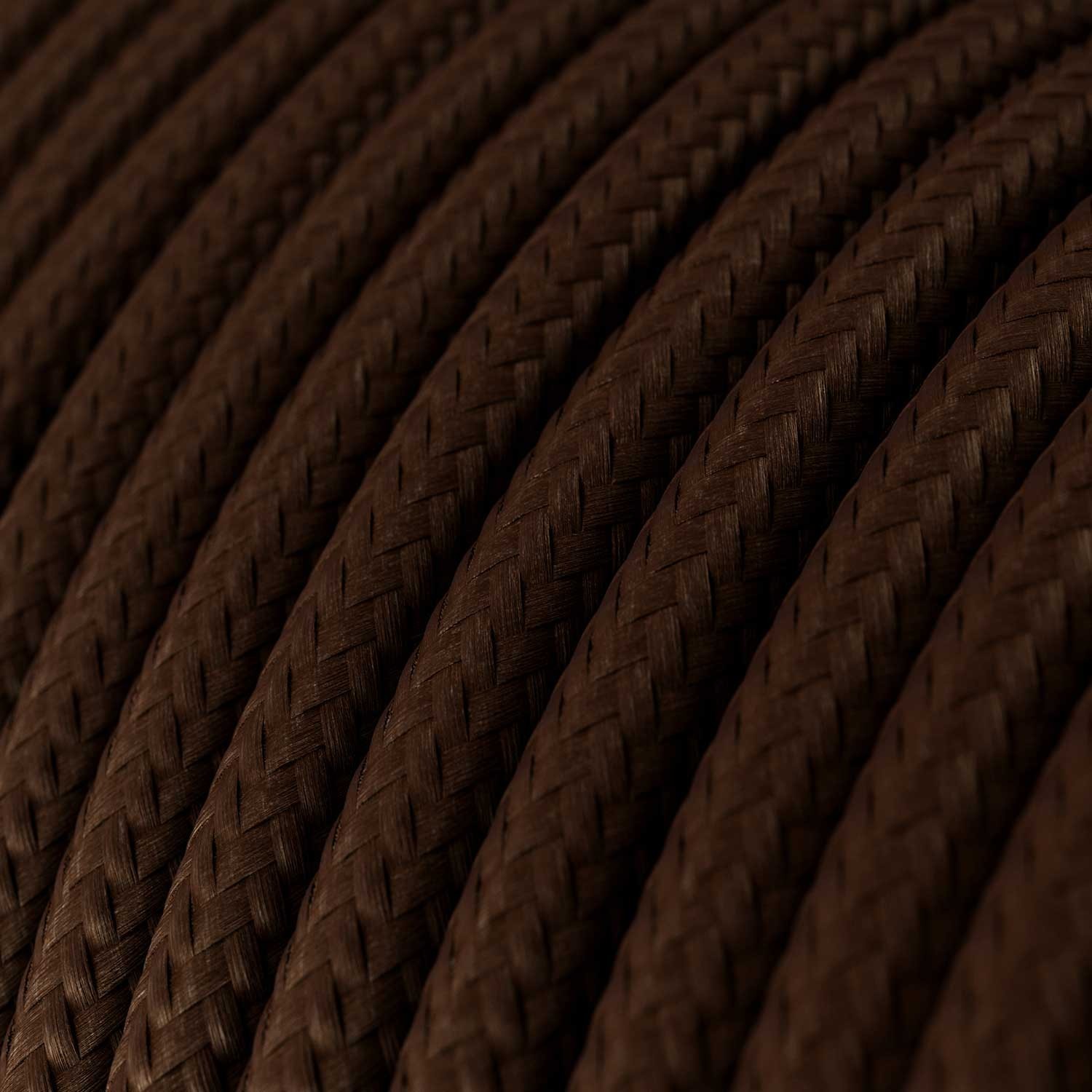Cloth Covered Wire - Brown Rayon RM13 - UL Listed