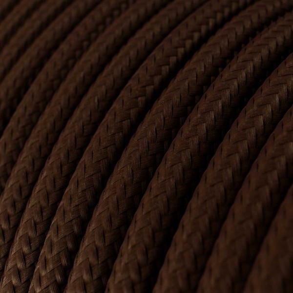 Cloth Covered Wire - Brown Rayon RM13 - UL Listed