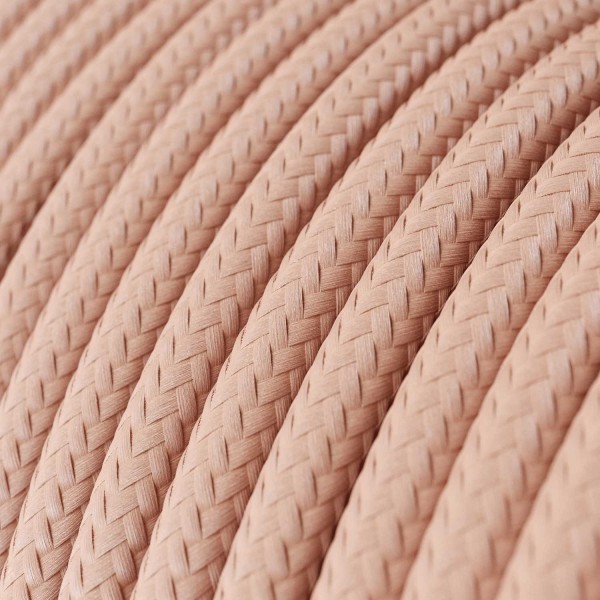 Cloth Covered Wire - Pink Rayon RM16 - UL Listed