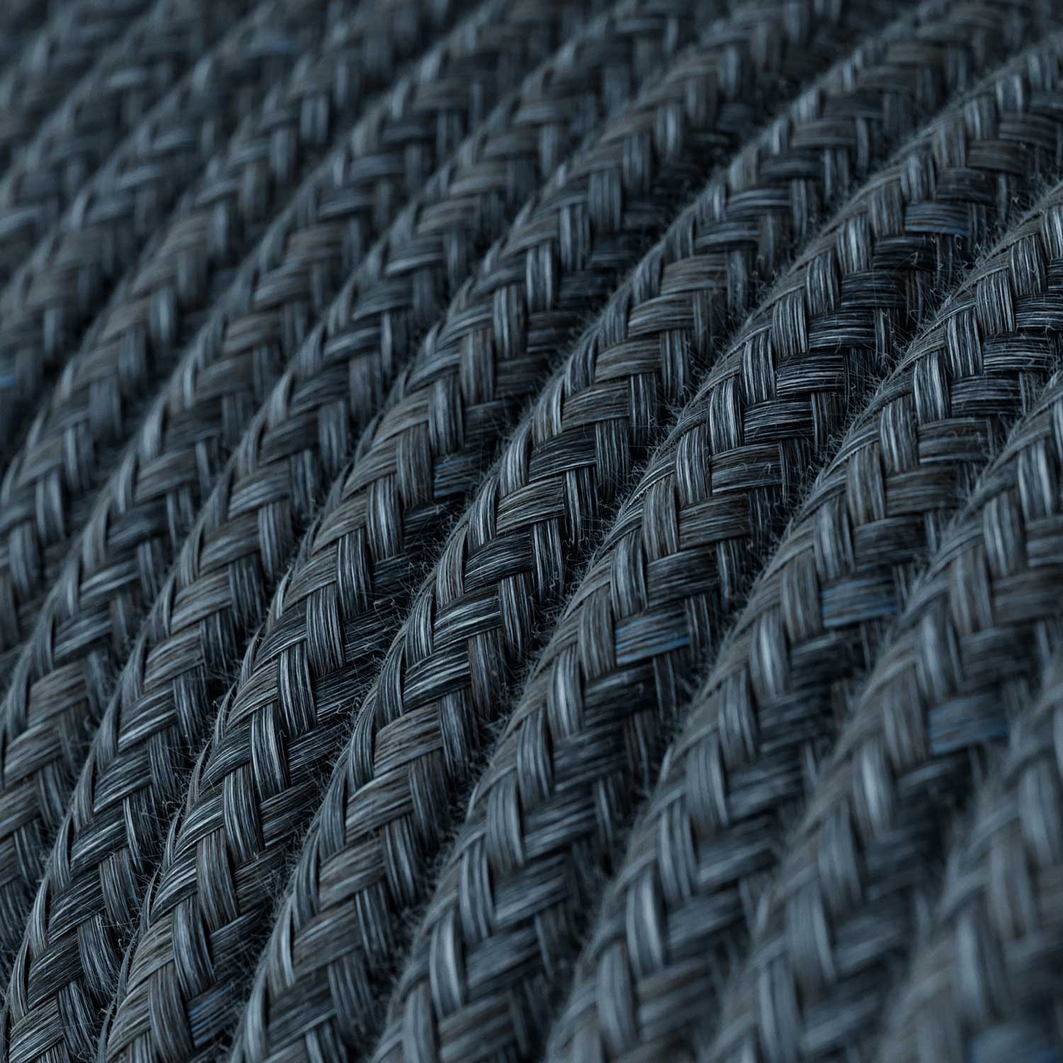 Cloth Covered Wire - Blue Mirage Cotton RX10 - UL Listed