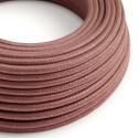 Cloth Covered Wire - Marsala Cotton RX11 - UL Listed