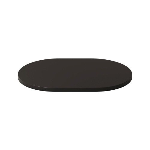 Oval metal base for MAG-Y table lamp - Black