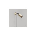 MAG-Y metal wall light with swivel joint and spotlight