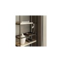 MAG-Y metal wall light with swivel joint and spotlight