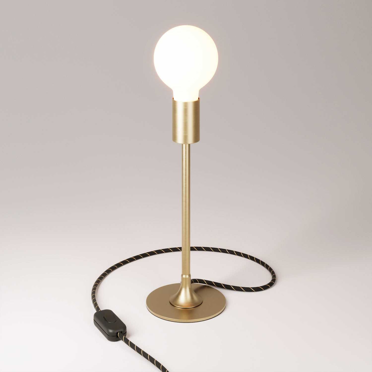 MAG-Y metal table lamp with visible bulb