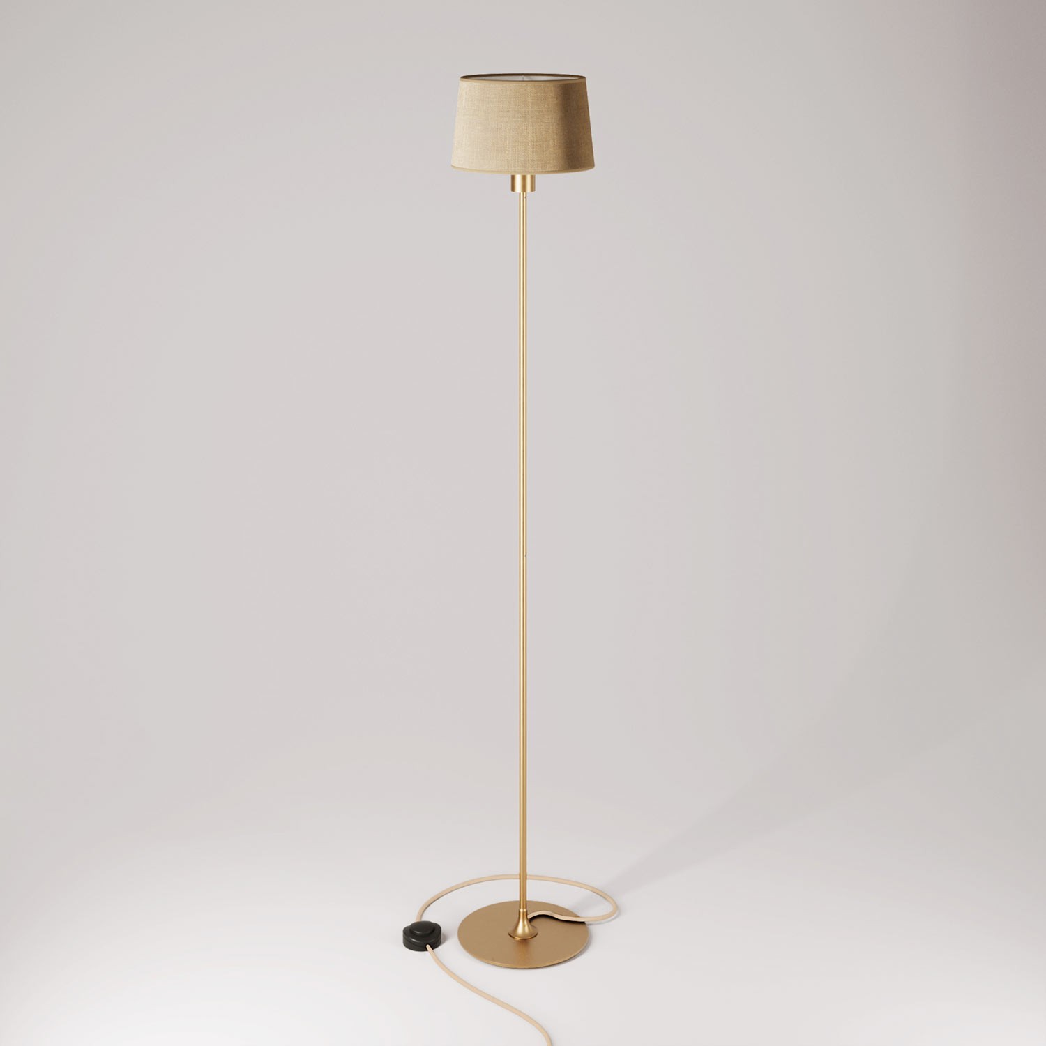 MAG-Y floor lamp with Athena fabric shade