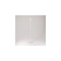 MAG-Y floor lamp with round metal base with fitting for lampshade