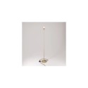 MAG-Y floor lamp with round metal base with fitting for lampshade