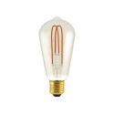LED Light Bulb Clear ST21 5.5W 250Lm E26 2200K Dimmable - Classic  Edison Bulb