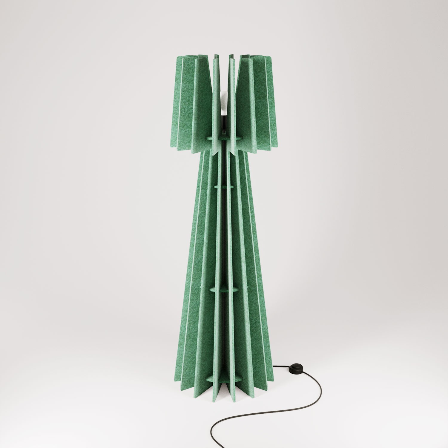 SHHINE - Floor Lamp Made of Sound-Absorbing Material