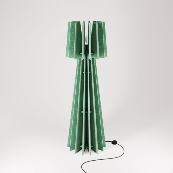 SHHINE - Floor Lamp Made of Sound-Absorbing Material