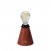 Portable and rechargeable Cabless11 lamp with Drop light bulb suitable with lampshade