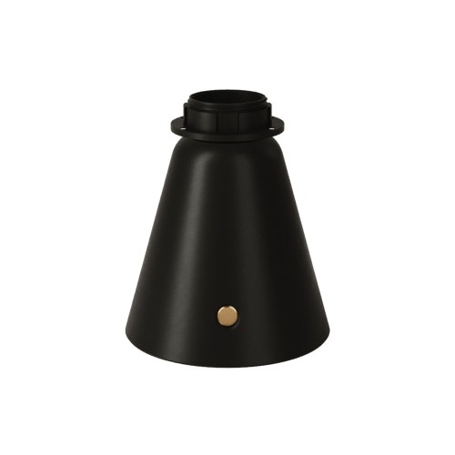 Portable and rechargeable Cabless11 Lamp Base suitable with lampshade - Black