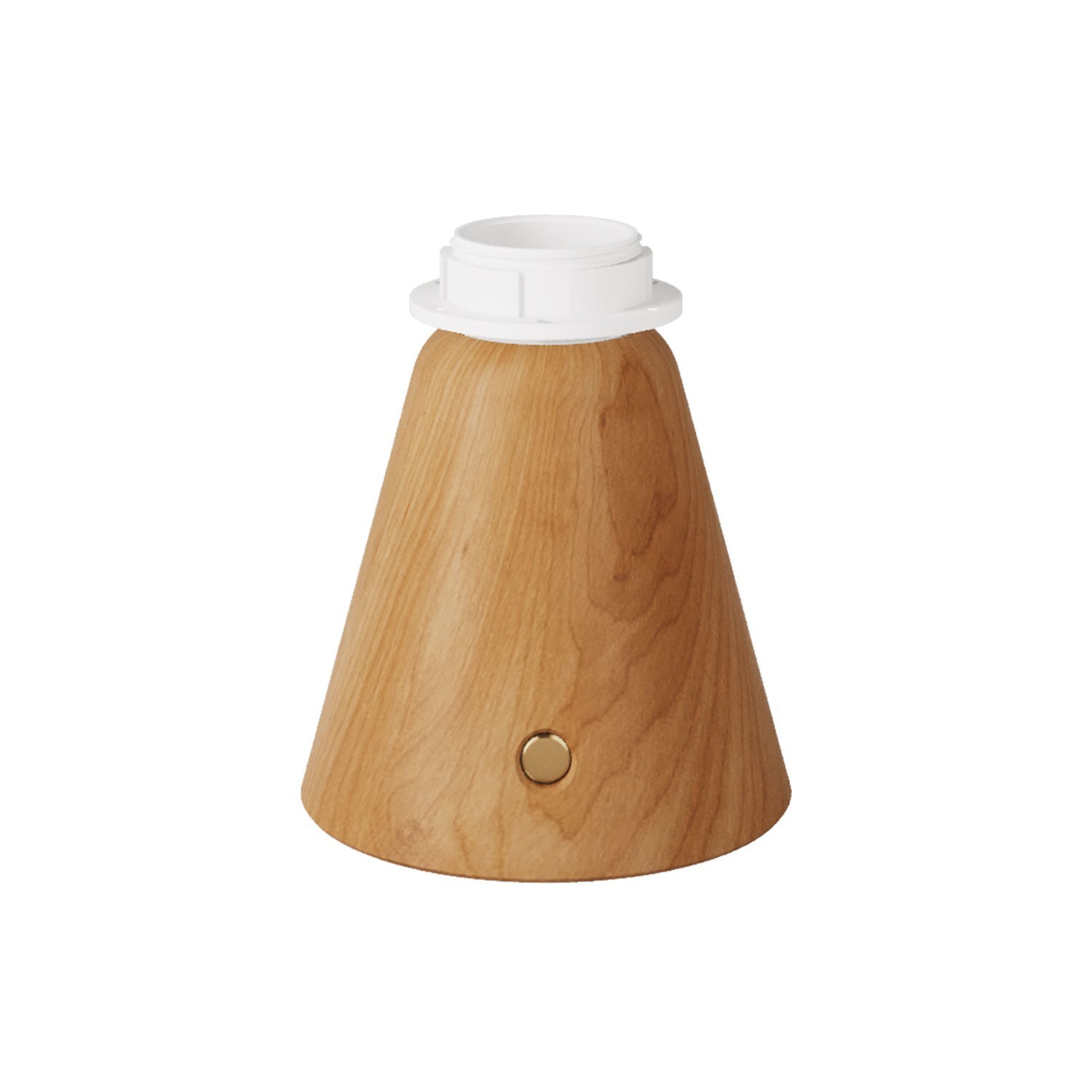 Portable and rechargeable Cabless11 Lamp Base suitable with lampshade - Painted neutral