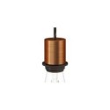 E26 semi-threaded metal socket kit with concealed cable clamp