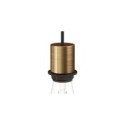 E26 semi-threaded metal socket kit with concealed cable clamp