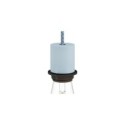 E26 semi-threaded metal socket kit with concealed cable clamp