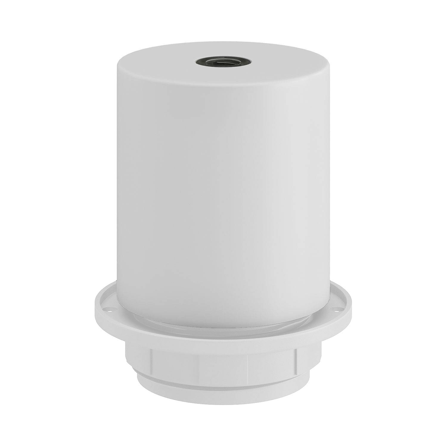 E26 semi-threaded metal socket kit with concealed cable clamp