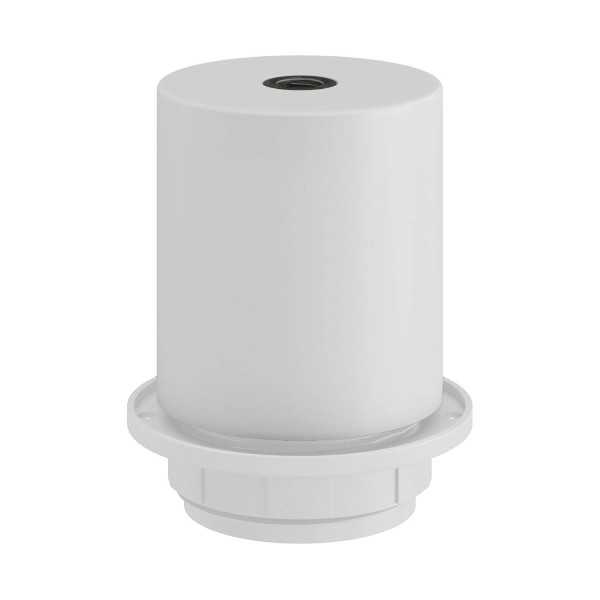 E26 semi-threaded metal socket kit with concealed cable clamp