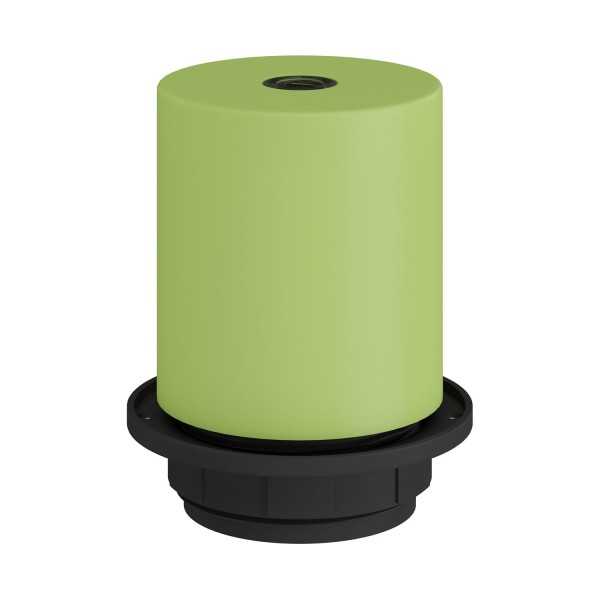 E26 semi-threaded metal socket kit with concealed cable clamp