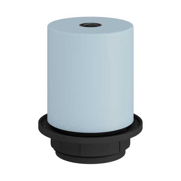 E26 semi-threaded metal socket kit with concealed cable clamp