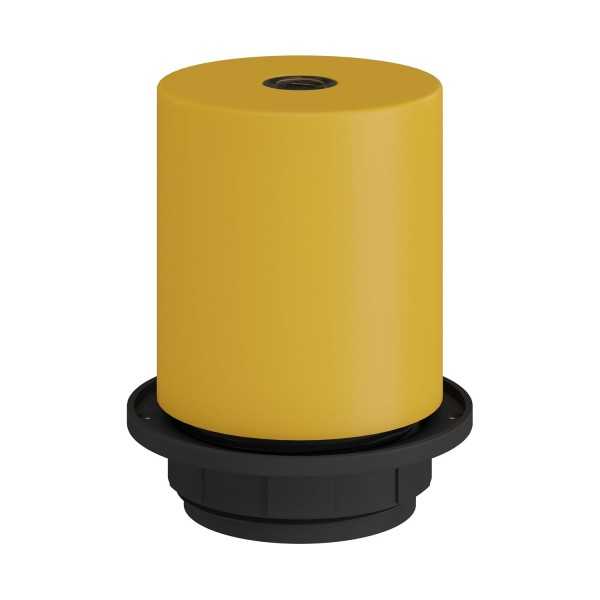 E26 semi-threaded metal socket kit with concealed cable clamp