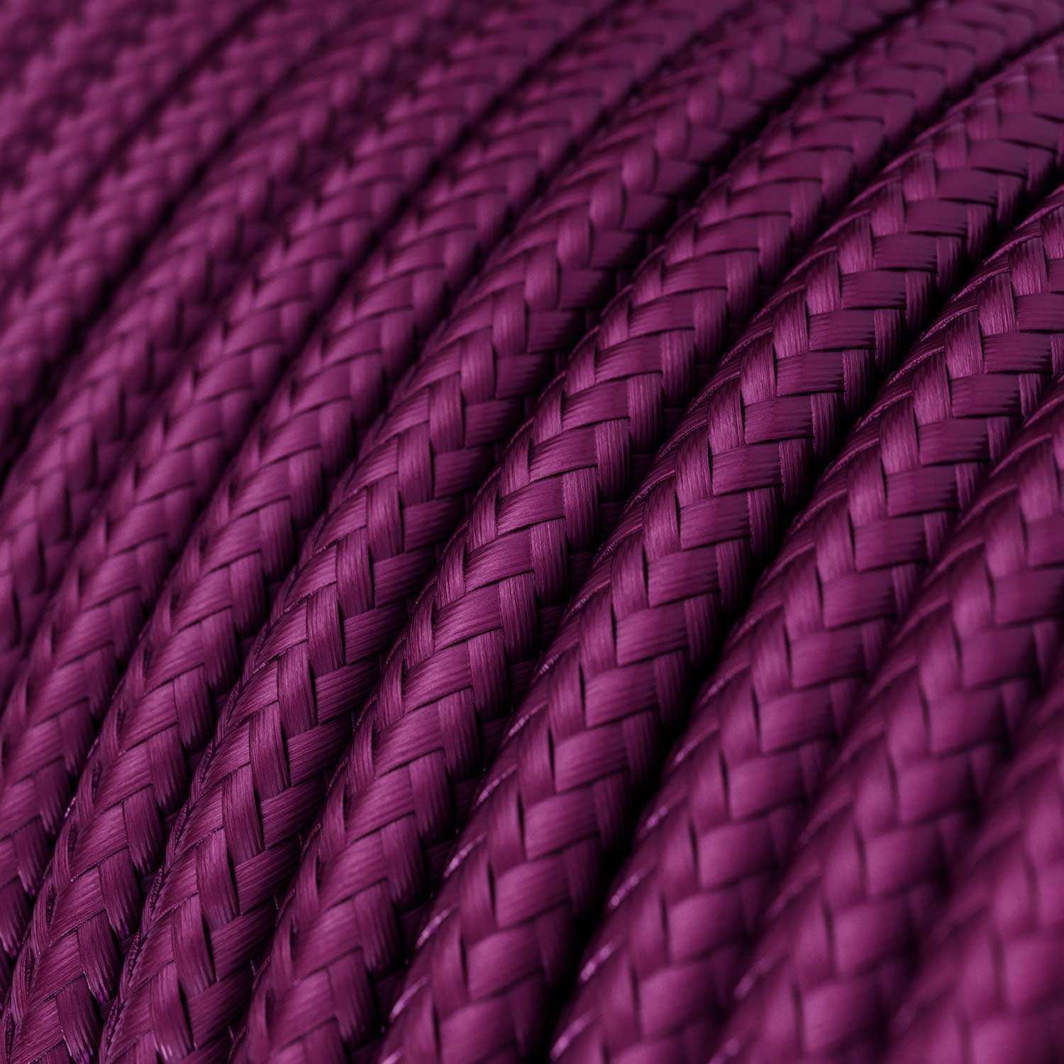 Glossy Ultraviolet Cloth Covered Wire - Premium Textile Cable RM35 - UL Listed