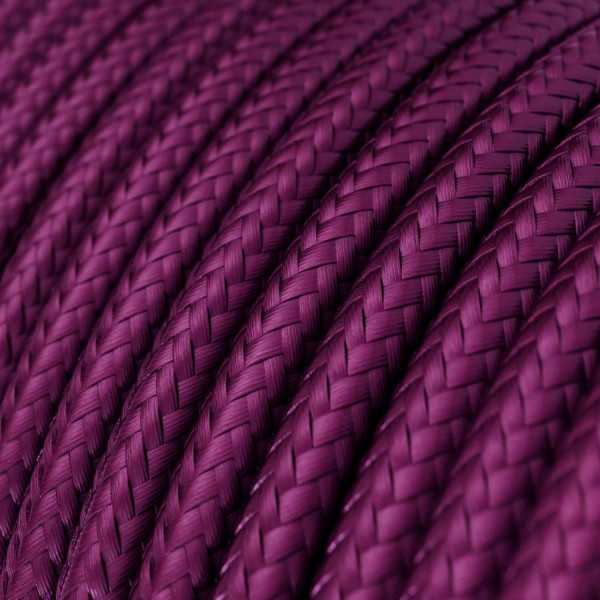 Glossy Ultraviolet Cloth Covered Wire - Premium Textile Cable RM35 - UL Listed
